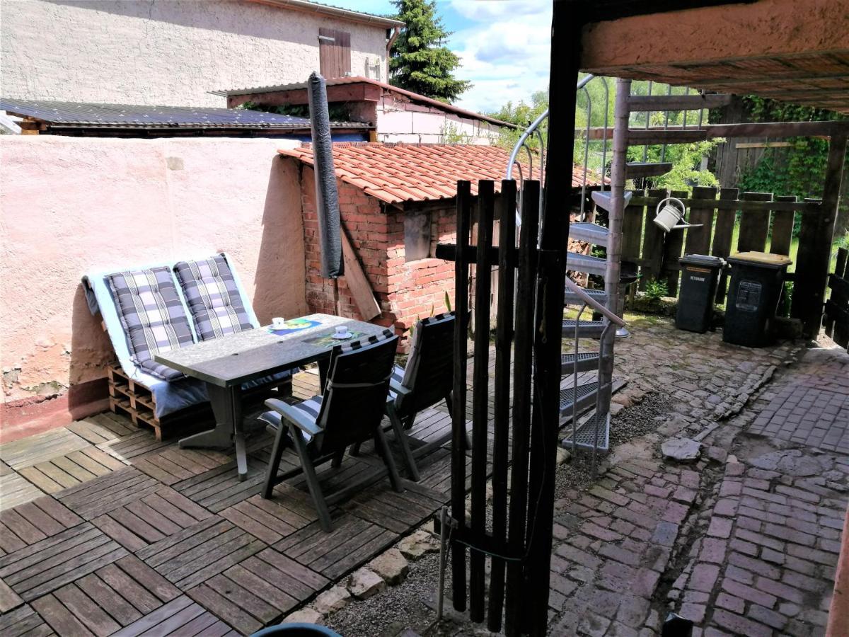 Familienfreundliches Ferienhaus Mit 3 Schlafzimmern Oldisleben Buitenkant foto