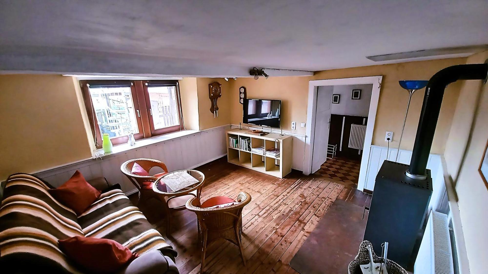 Familienfreundliches Ferienhaus Mit 3 Schlafzimmern Oldisleben Buitenkant foto